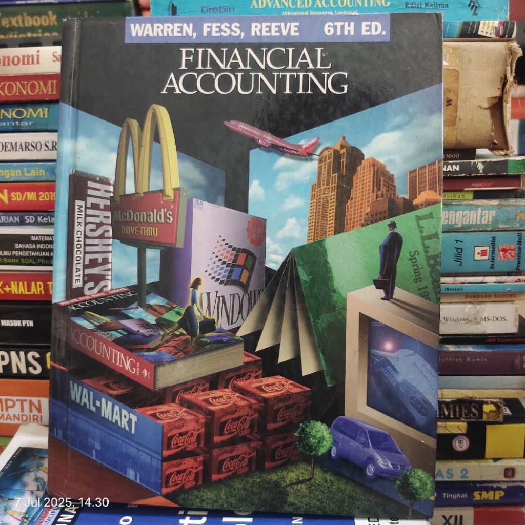BUKU FINANCIAL ACCOUNTING WARREN FESS REEVE 6 TH EDITION ORIGINAL