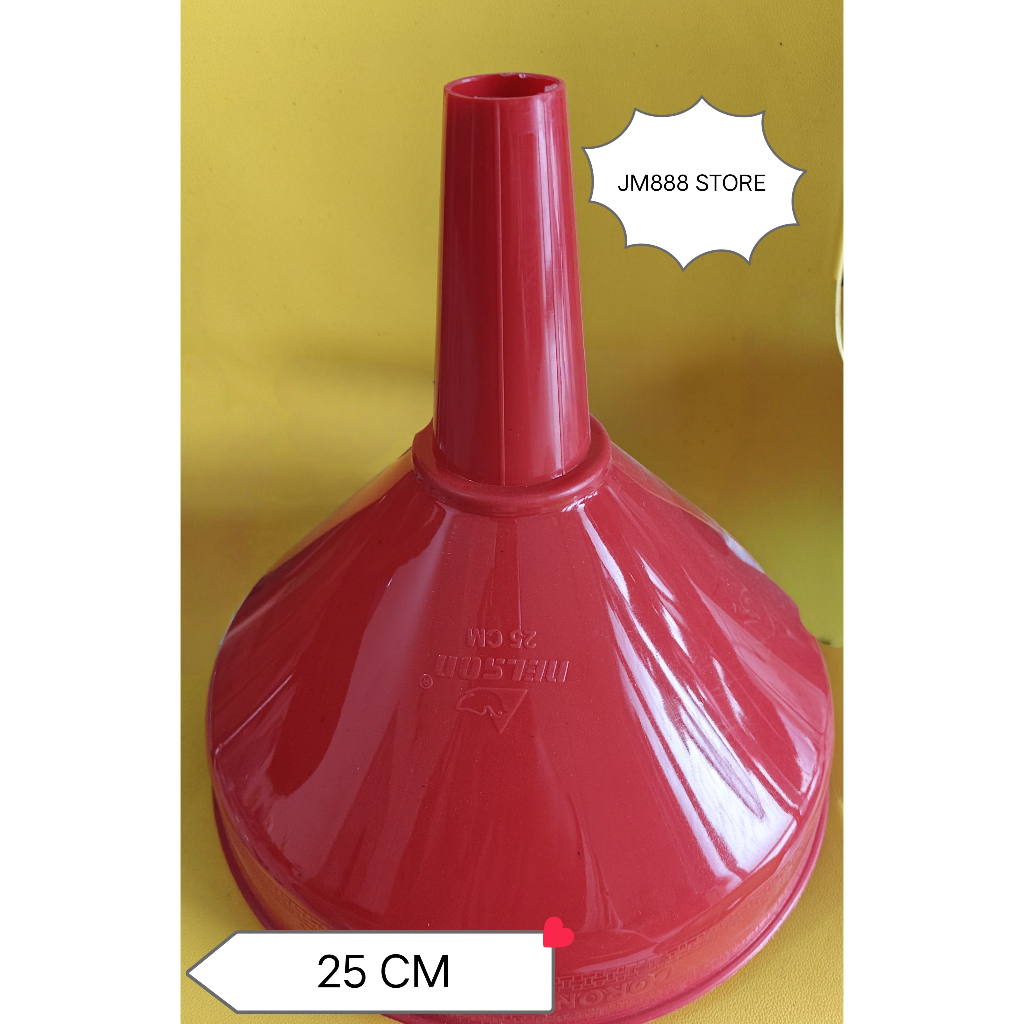 Corong air minyak plastik kecil besar / corong air / corong minyak plastik - 25 cm