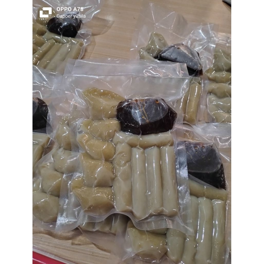 

PEMPEK DOS / pempek tanpa ikan + kuah cuko