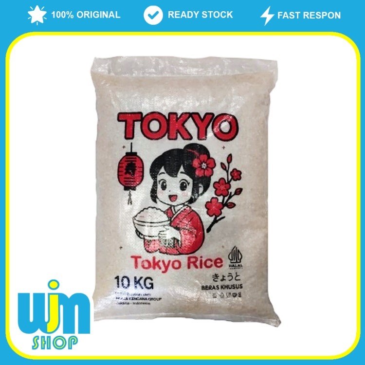 

Beras Sushi Jepang 10 kg Merk Tokyo