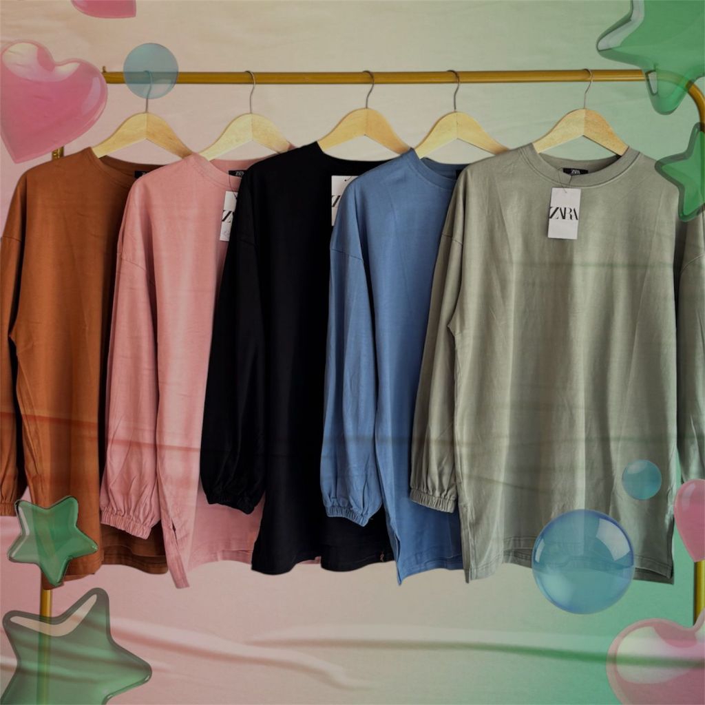 KAOS WANITA PREMIUM OVERSIZE