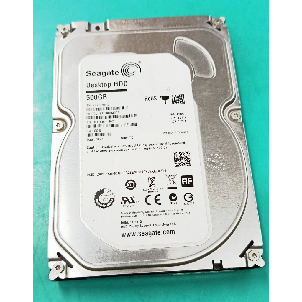(RUSAK) HardDisk Seagate 500GB
