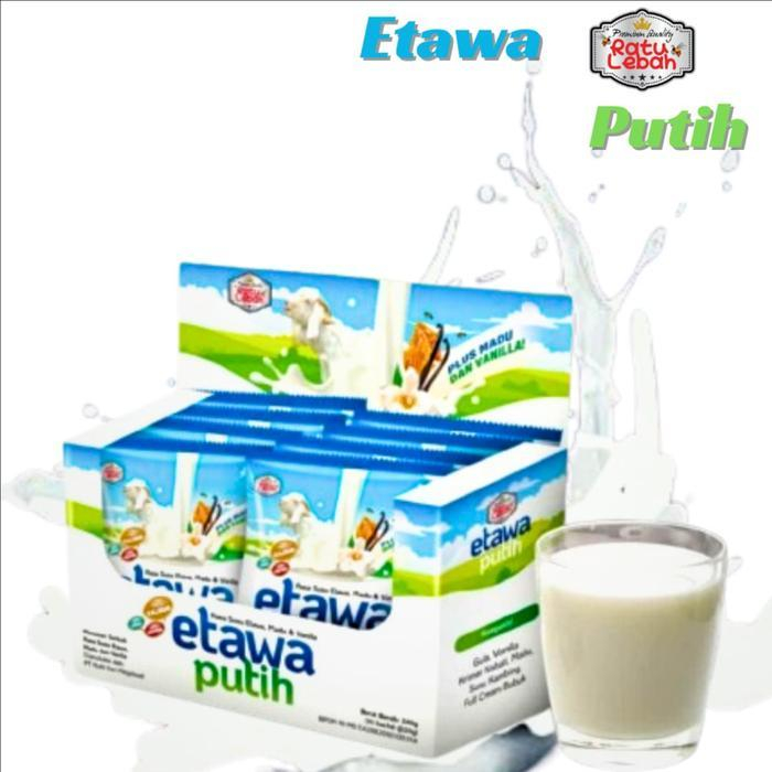 

Susu Kambing Etawa Putih plus Madu dan Vanilla Ratu Lebah - 10 Sachet