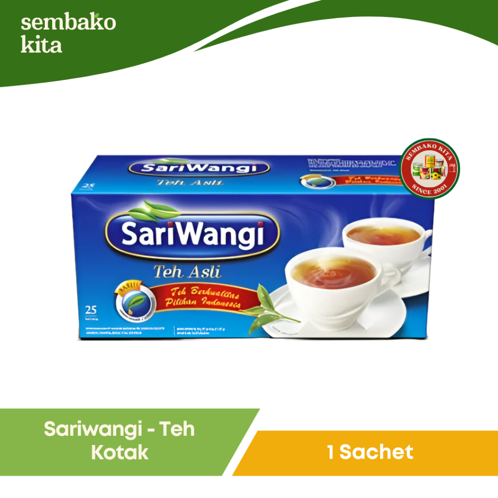 

Teh Sariwangi Celup Kotak - 25 pcs