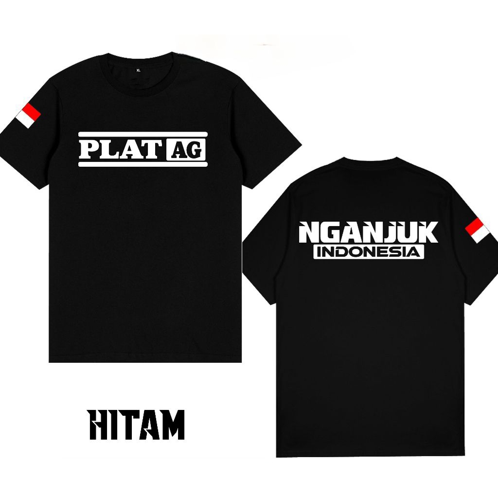 KAOS PLAT AG NGANJUK//TSHIRT NEW