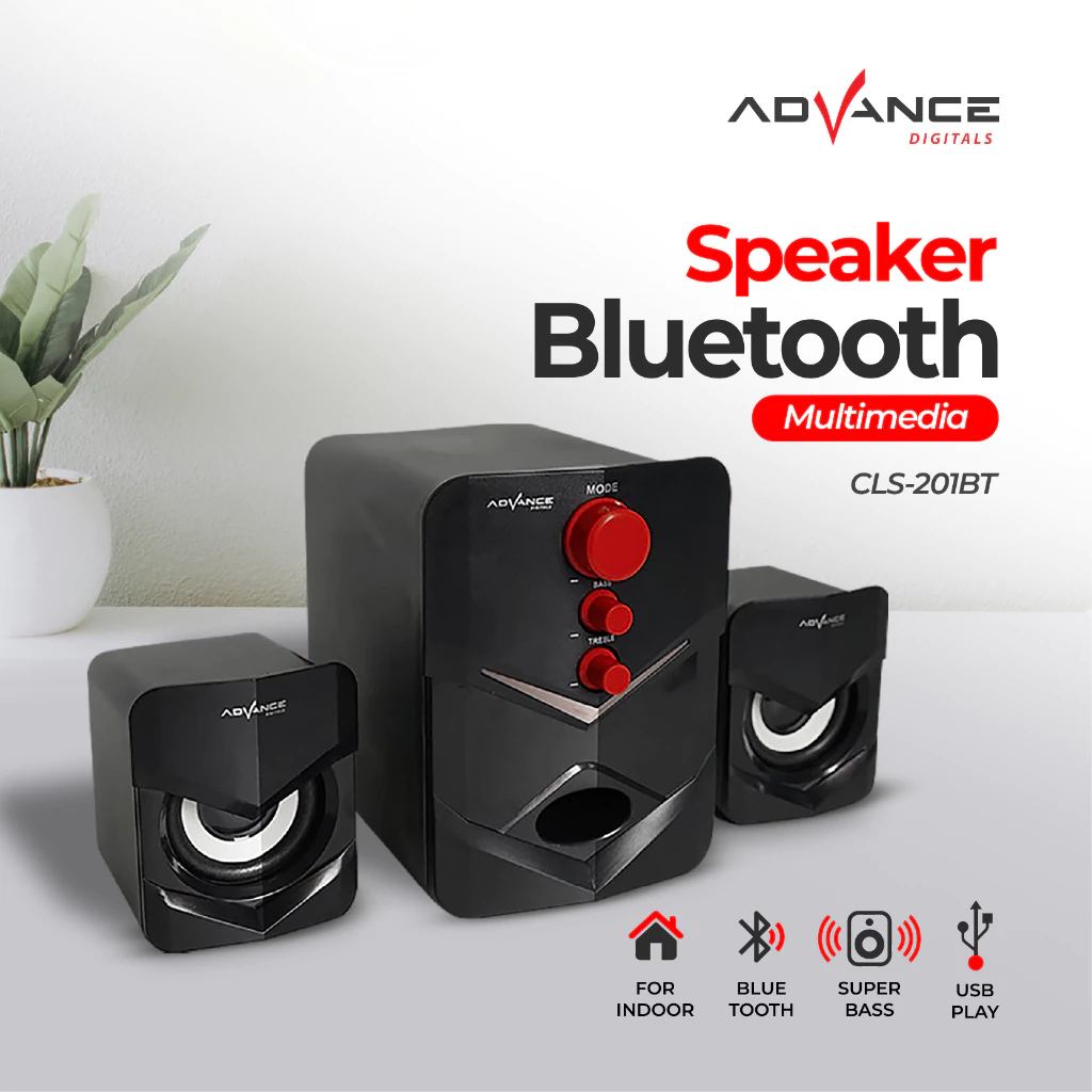 【COD】Advance Speaker Bluetooth TV Computer Speaker Multimedia Stereo Music Box Sub Woofer Karaoke