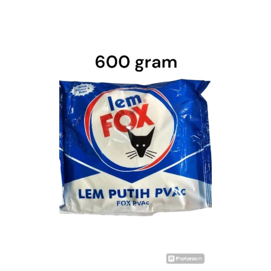 

Lem fox putih pvac kental bungkus biru 600 gram / Lem Kayu Lem serbaguna plamur tembok