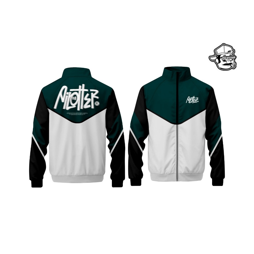 JAKET TRACKTOP PILOTTER GROOVE FREE STIKER FREE GANCI