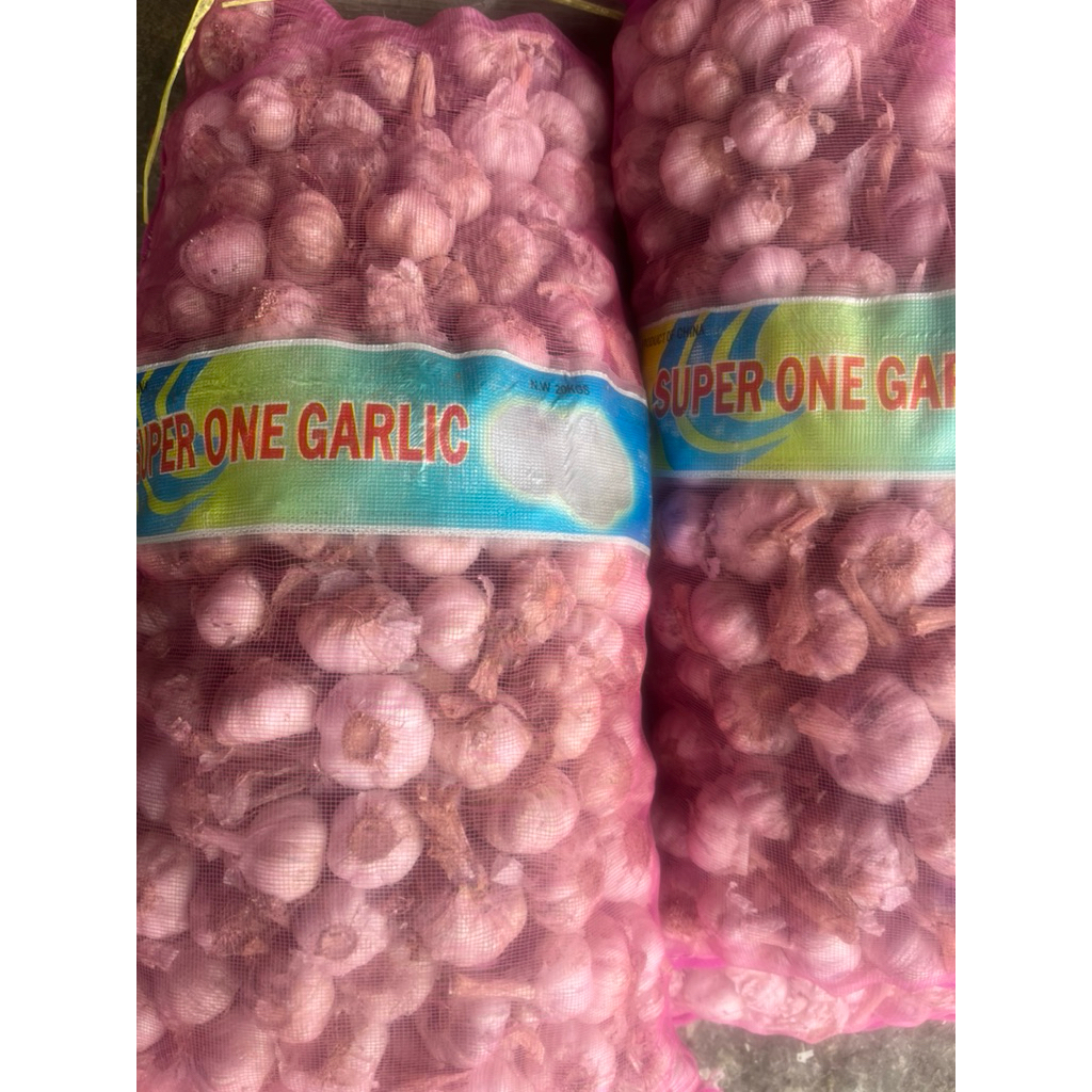 

Bawang Putih Honan isi 20 kg (BAWANG PUTIH KOTOR)