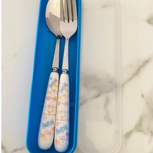 sendok karakter import Smiggle Disney spoon set hadiah