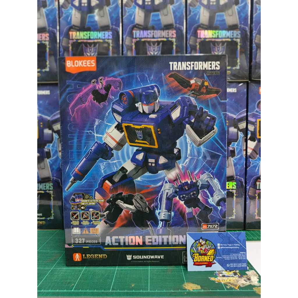 Blokees Transformers Action Edition 03 G1 Soundwave