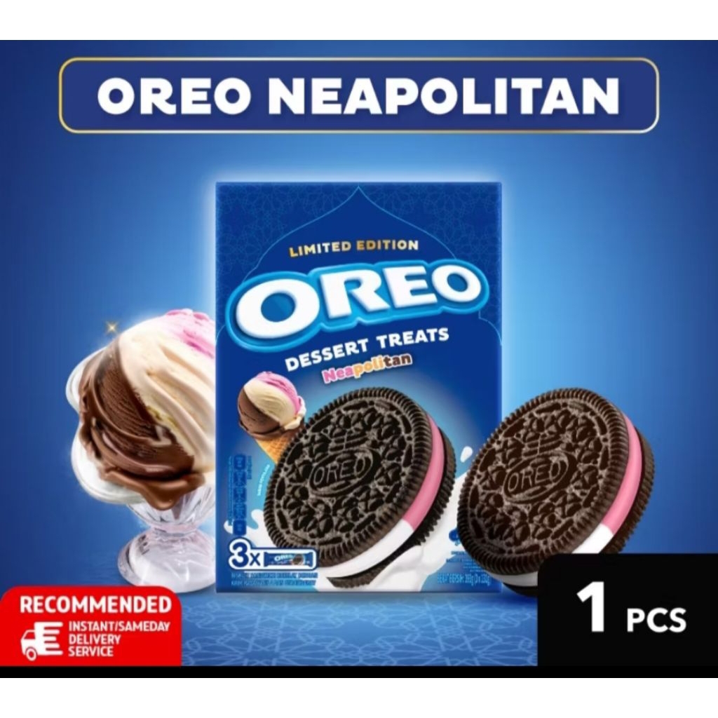

Oreo Dessert Treats Neopolitan ( 3 x 131 gr )