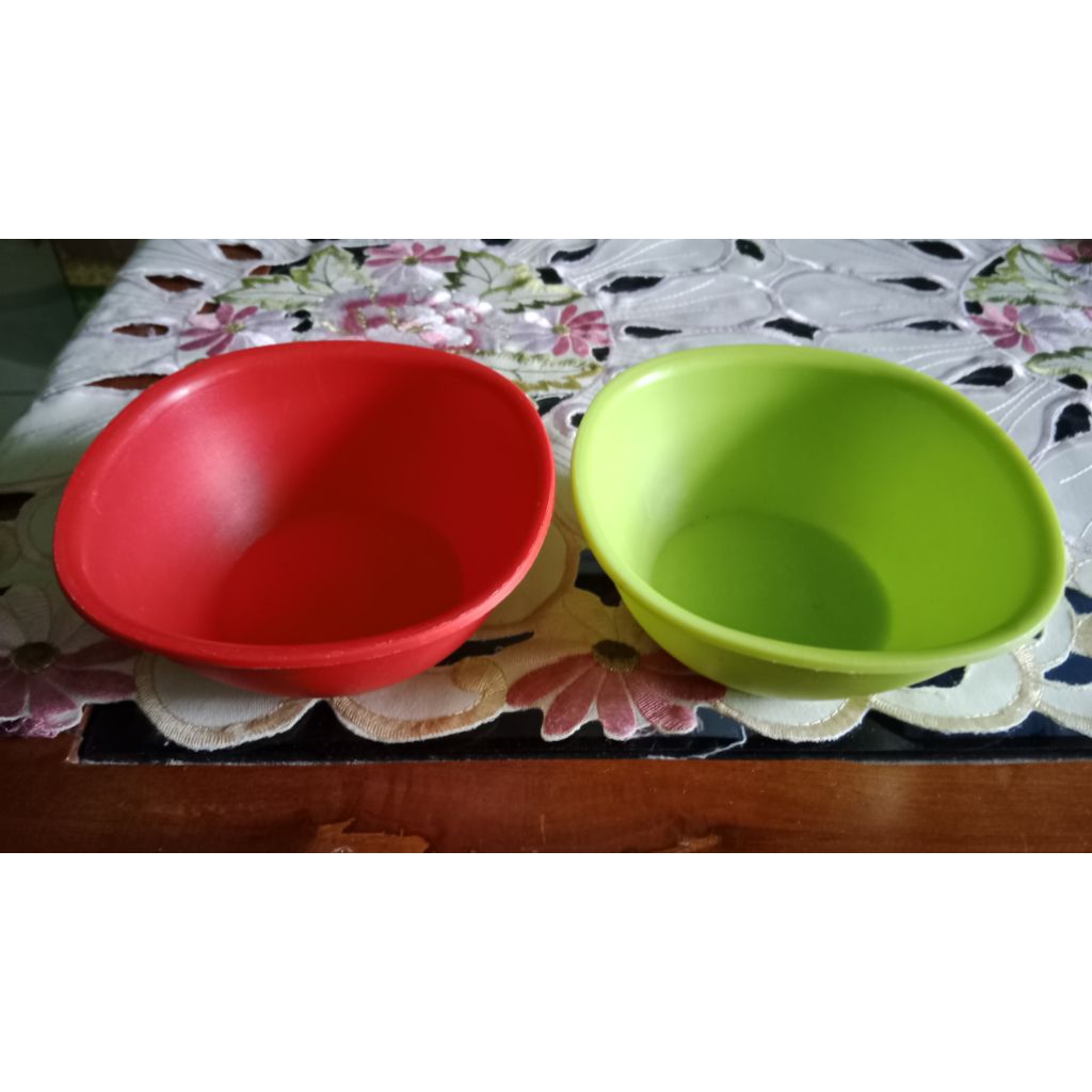 Mangkuk Tupperware, second, satuan 22k-26k, chat dahulu