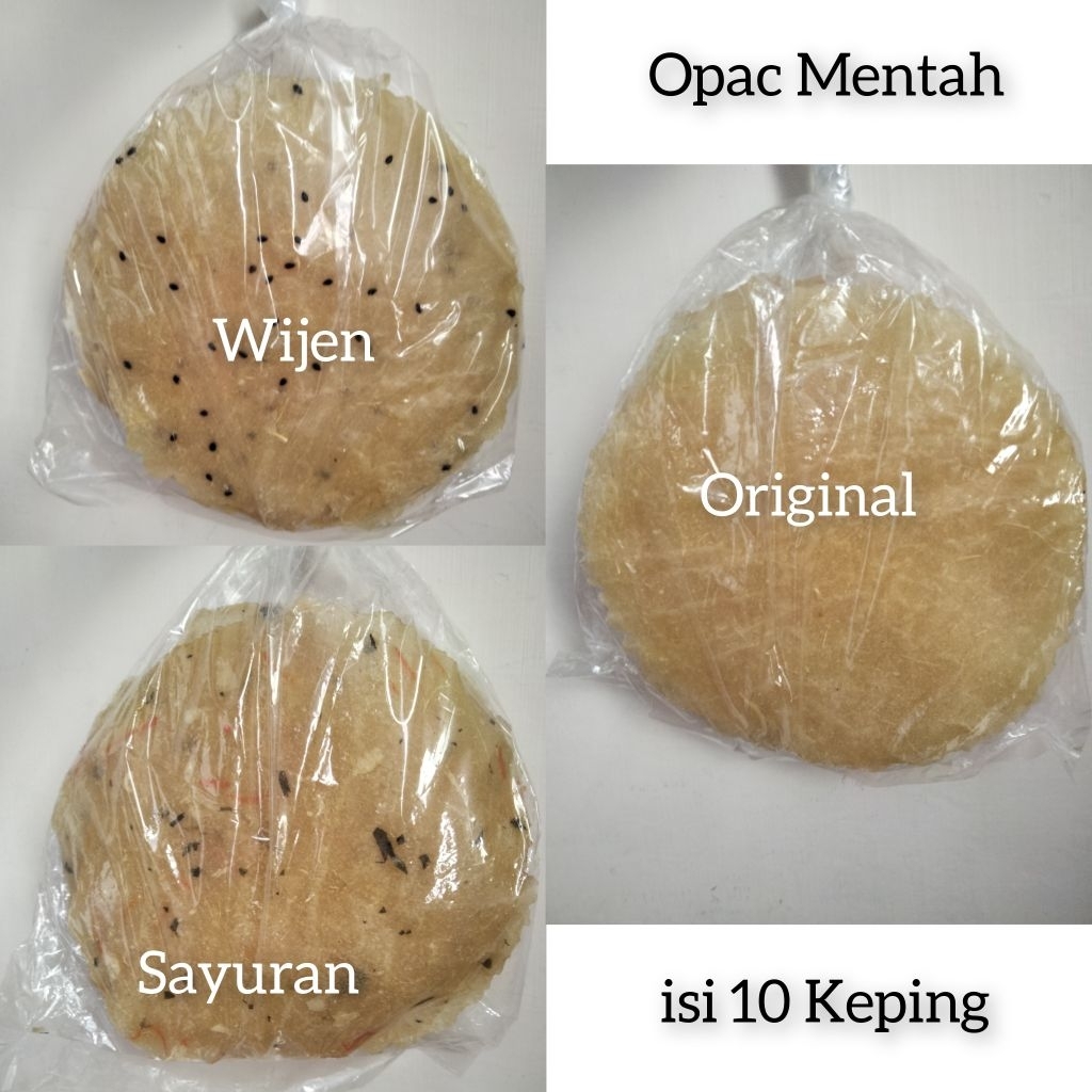

Opac Mentah / Kerupuk Singkong / Opak / Krupuk Ubi Kayu / Kerupuk Mentah / Kerupuk Jadul / Kerupuk Ubi