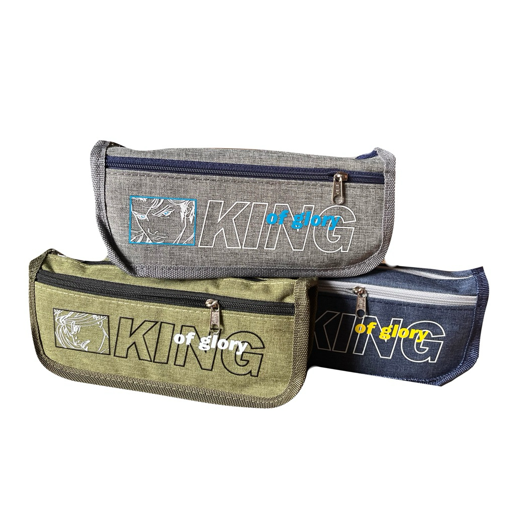 

Tempat Pensil KING of Glory Pria Wanita – Pencil Case Besar Kuat Muat Banyak
