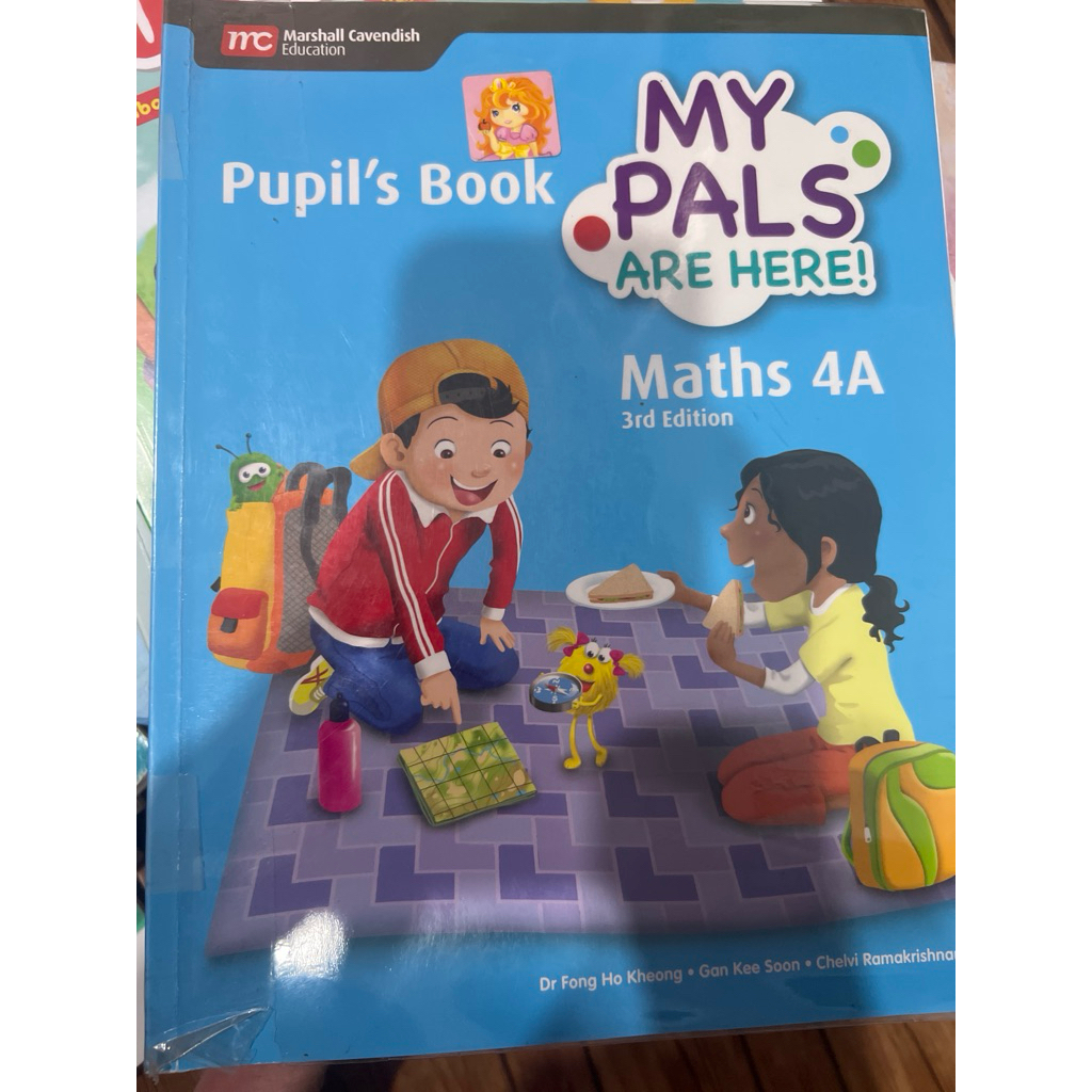 my Pals are Here Pupil’s book Math 4A