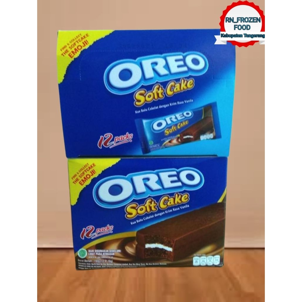 

OREO SOFT CAKE BOLU ISI 12 pcs