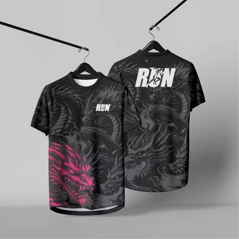 JERSEY RUNNING CUSTOM NAMA DAN NOMOR