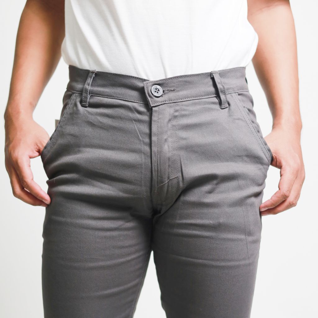Dashshoort - Celana Chino Panjang Pria Slimfit Color Variants Premium