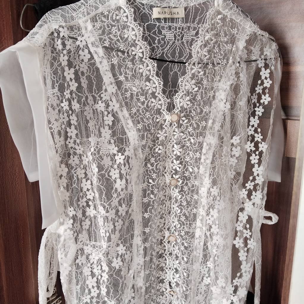 Napusha vest tile bordir premium