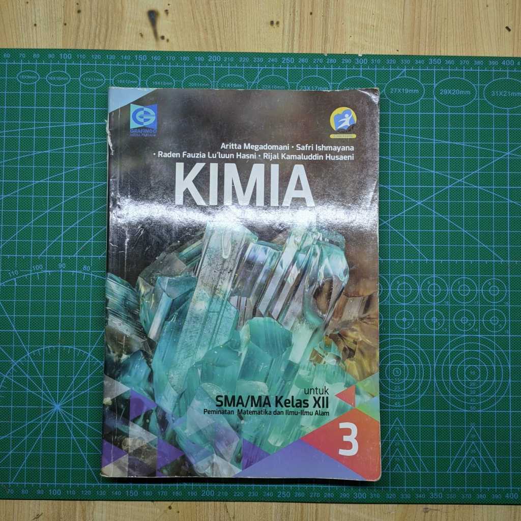 Grafindo Buku Kimia Peminatan Kelas 12/XII/3 SMA/MA bekas