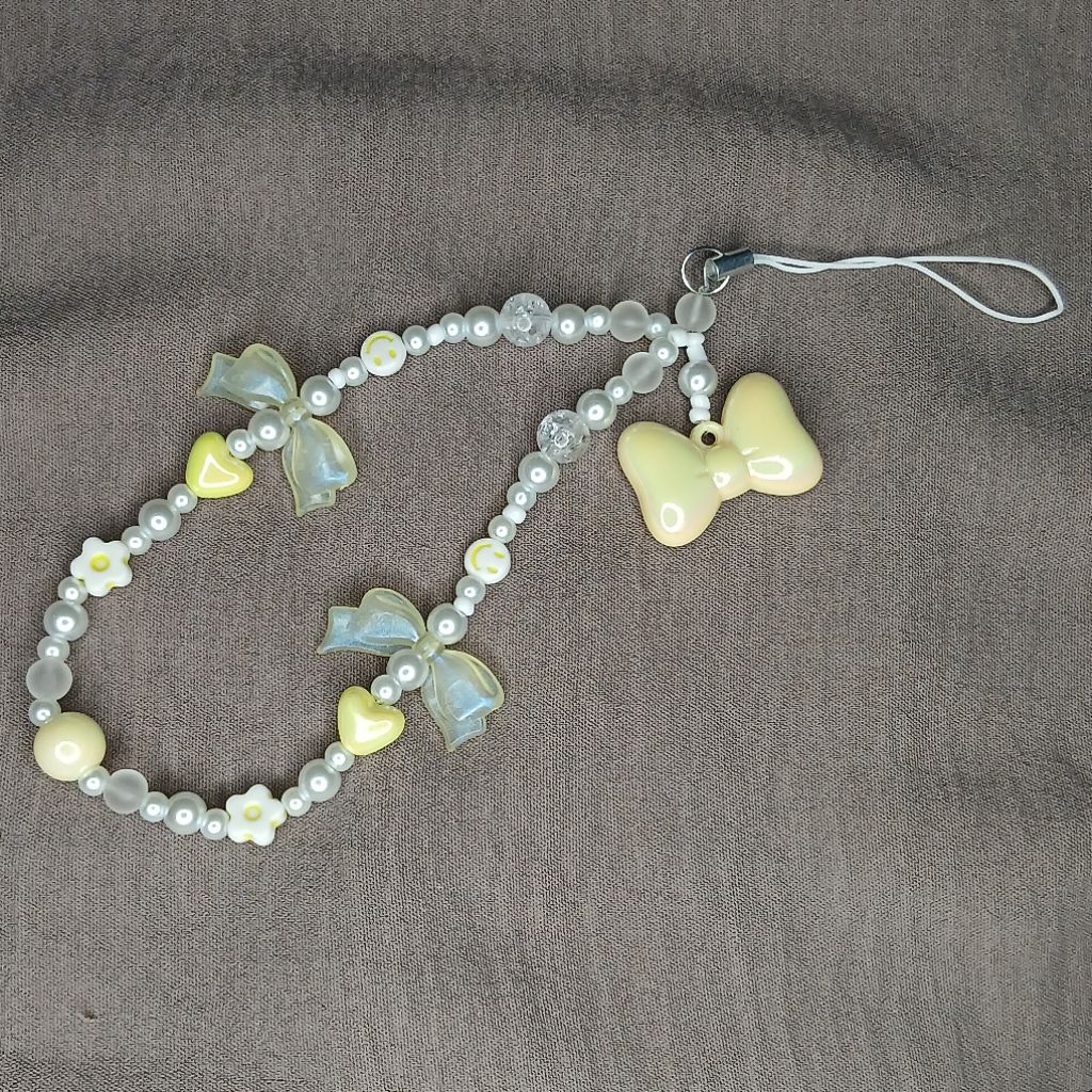 Gantungan HP Manik Manik Lucu