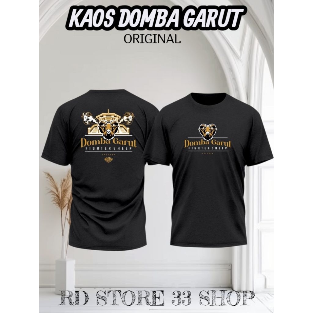 BAJU KAOS DOMBA GARUT [ ORIGINAL ] PREMIUM  BUDAYA KHAS DOMBA GARUT