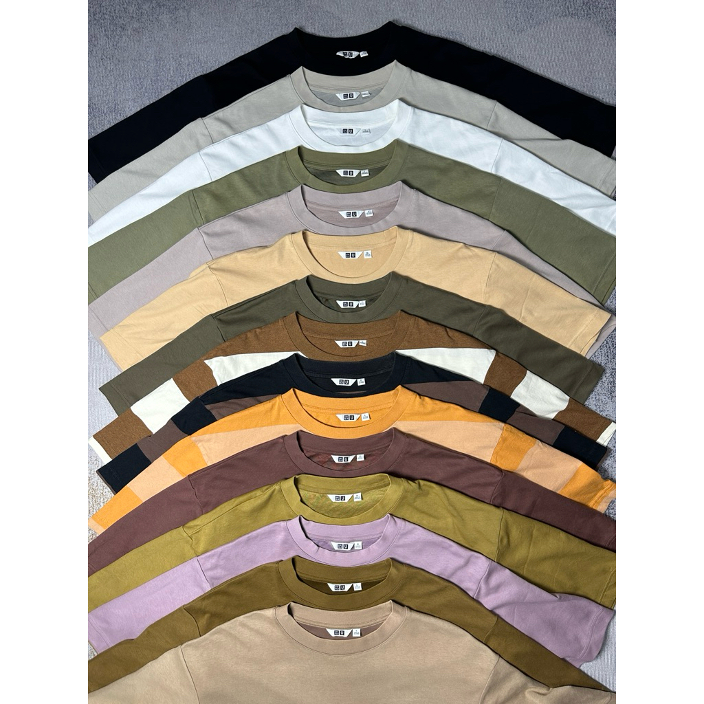 kaos UNIQLO AIRism original 100% OVERSIZE / Tshirt uniqlo airism