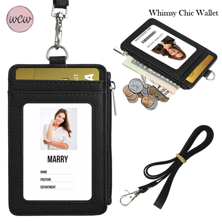 

ID Card Holder Lanyard Resleting Dokument Holder Kartu Pengenal / Id Card Holder Slot Banyak Murah