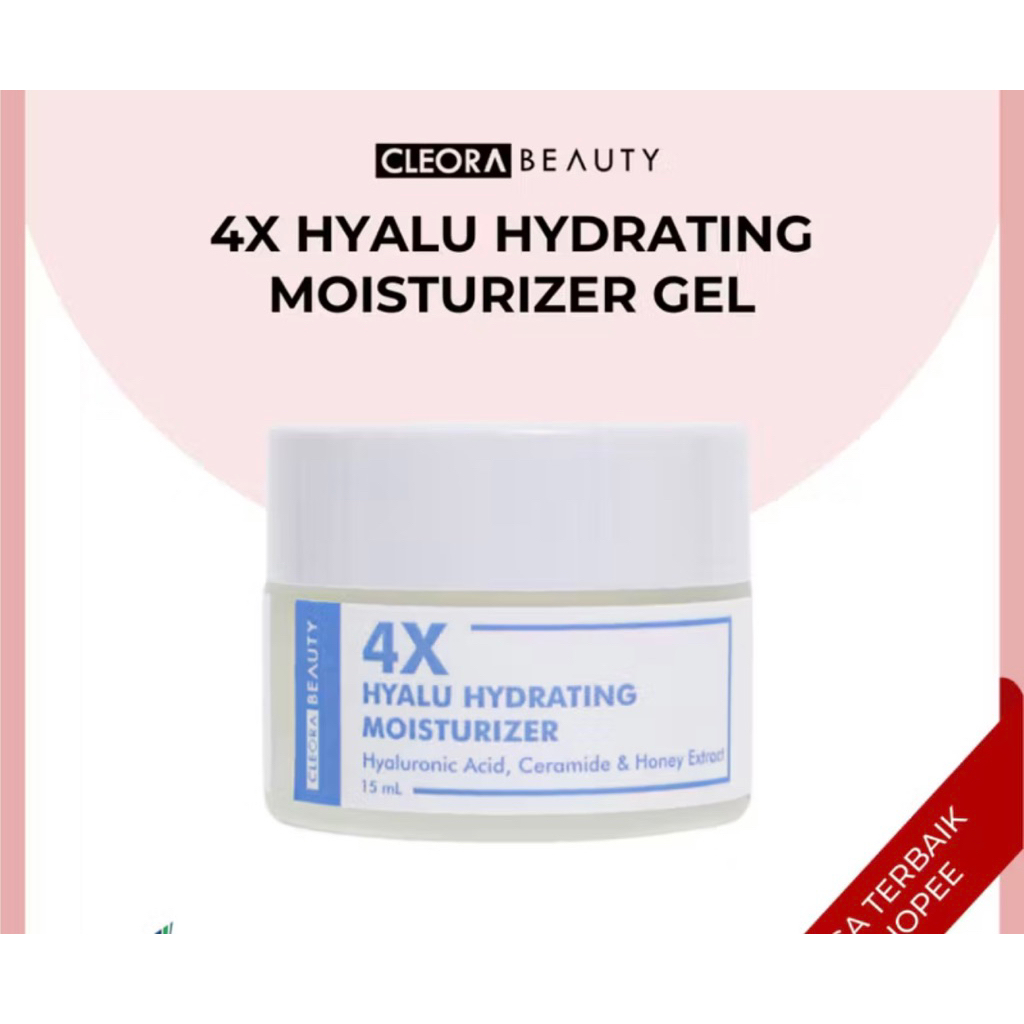 cleora beauty 4x hyalu hydrating moisturizer 15ml