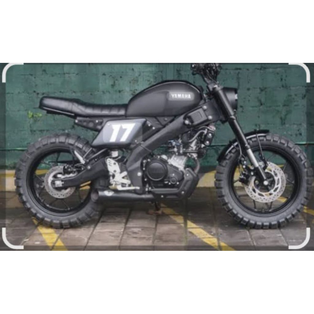 side cover custom xsr 155 tracker