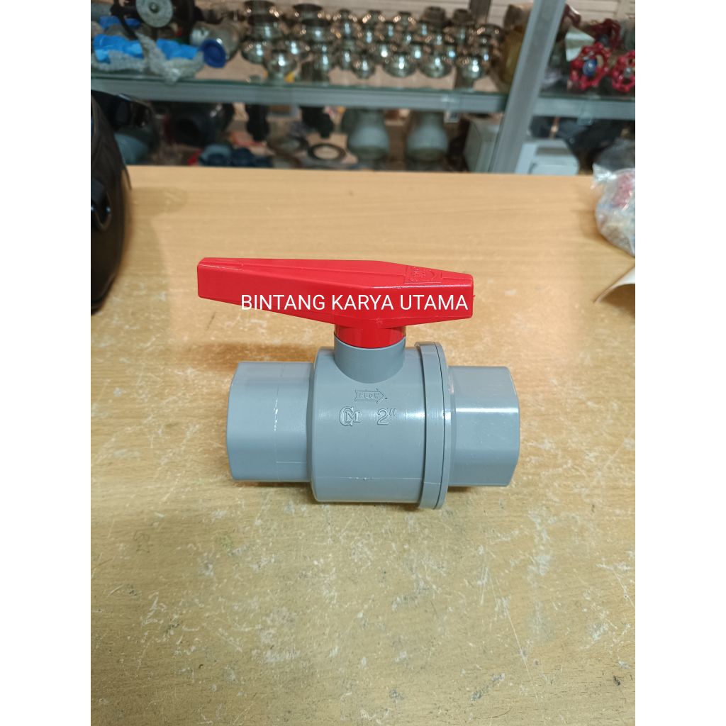 ball Valve Pvc 4" inch socket