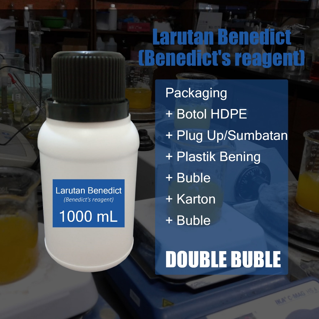 Larutan Benedict / Reagen Benedict / Benedict Reagent / Larutan Uji Gula 100ml