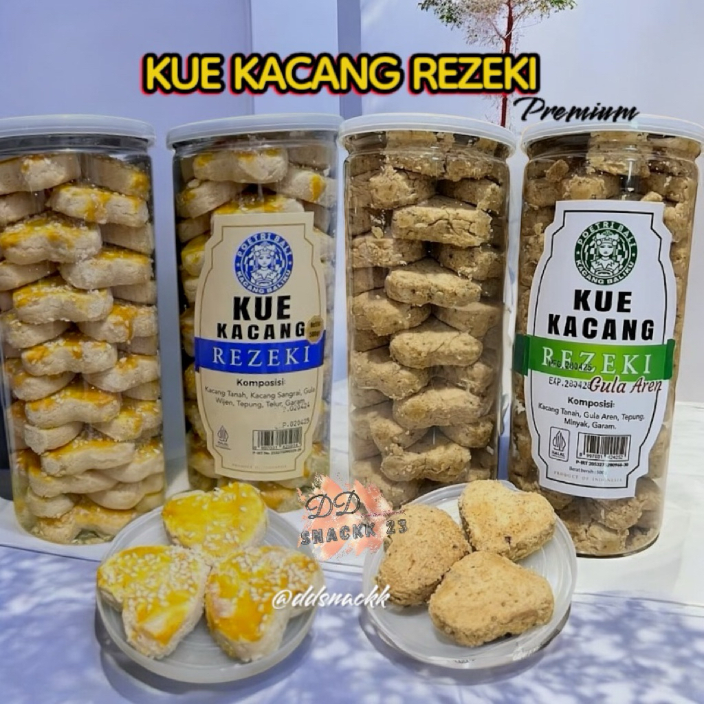 

KUE KACANG REZEKI PREMIUM 500gram KUE KACANG REZEKI GULA AREN POETRI BALI