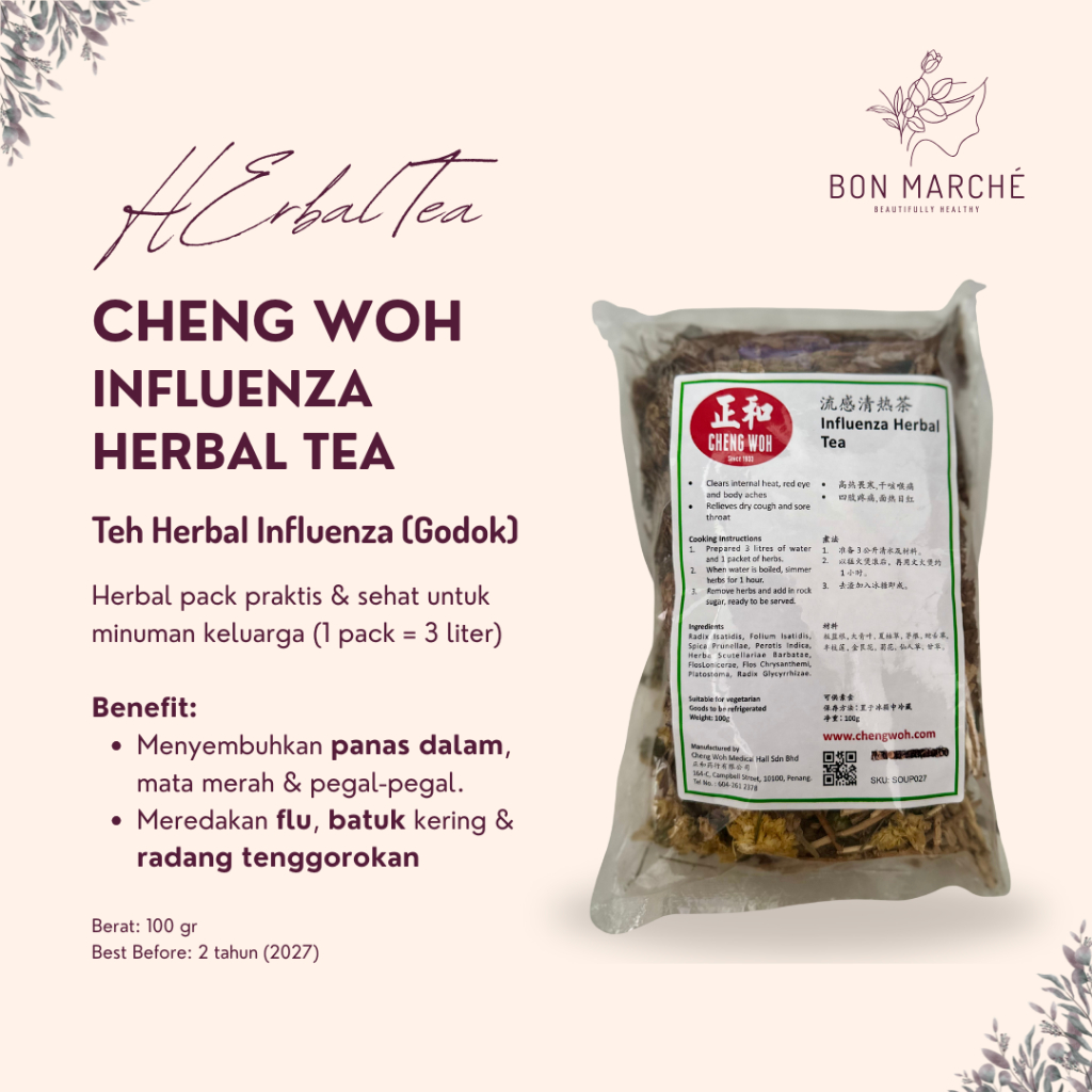 

Cheng Woh Influenza Herbal Tea - Teh Godok Penang (Batuk/Pilek/Radang/Panas Dalam)