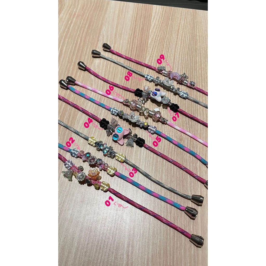 URNINTHASTUFF | Paracord Bracelet | Gelang Paracord | Gelang Charm Paracord | Gelang Prusik | Gelang