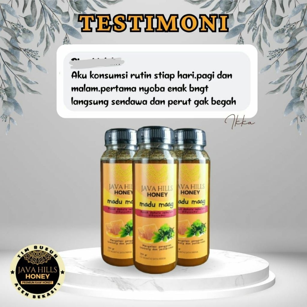 

MADU MAAG UK. 320gr | Gerd | asam lambung | maag kronis | vertigo | nafsu makan | kembung | Detox