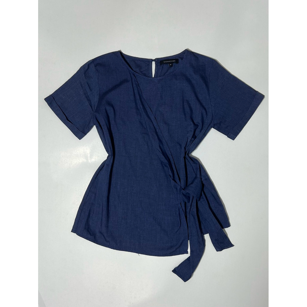 [cluvclav preloved] Brand CONNEXION - Baju Batik Atasan Wanita / Blouse Batik Atasan Wanita dan Blou