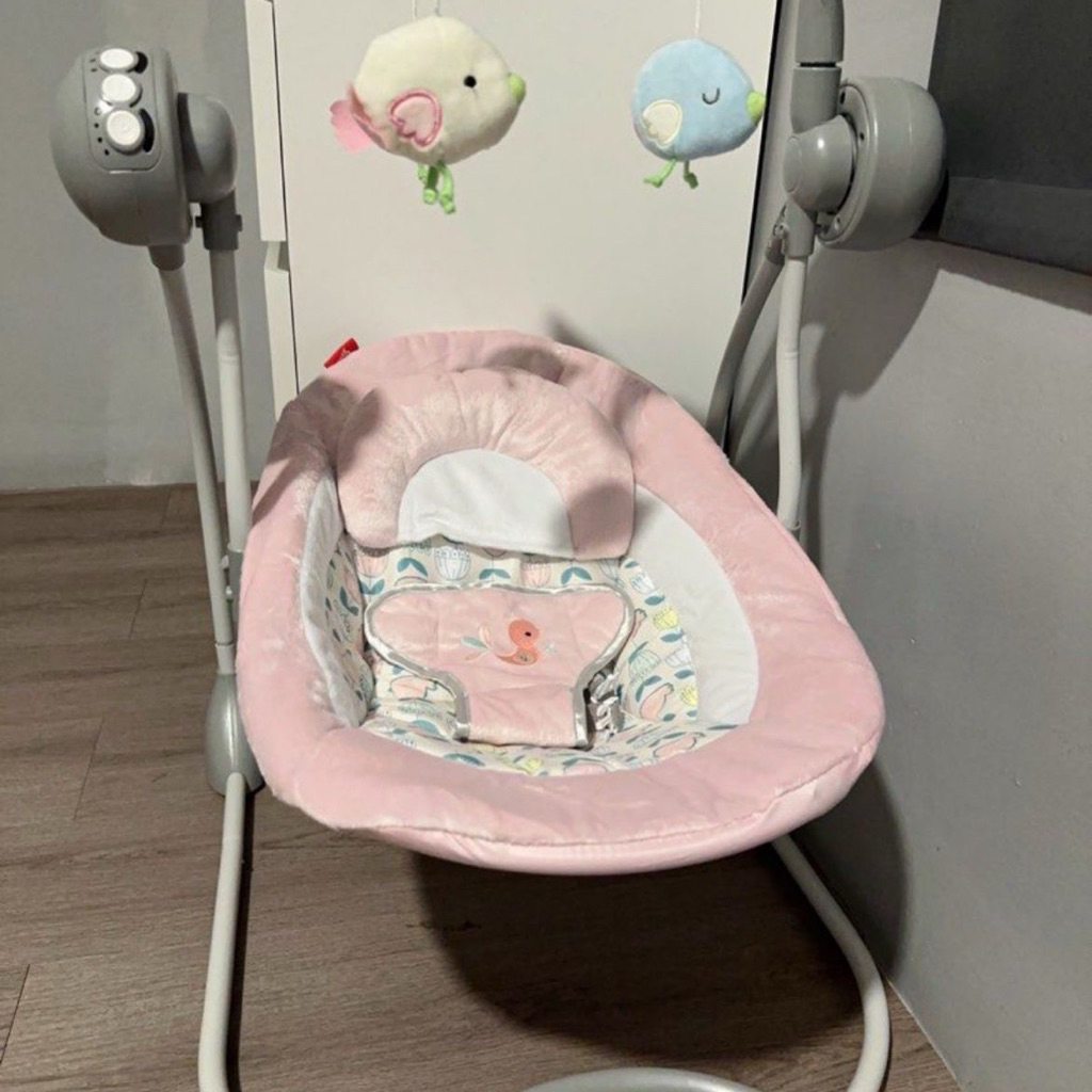 bouncer deluxe portable swing right start