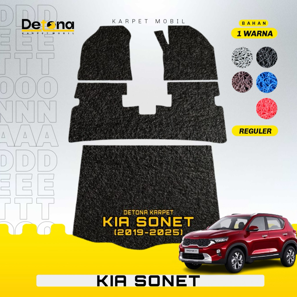 Karpet Mobil Mie KIA SONET 2019-2025 / Karpet Mie Mobil KIA SONET 2019-2025