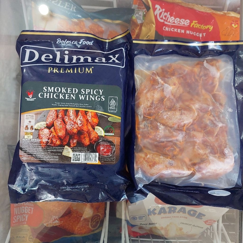 

Delimax Smoked Spicy Chicken Wings 450gr
