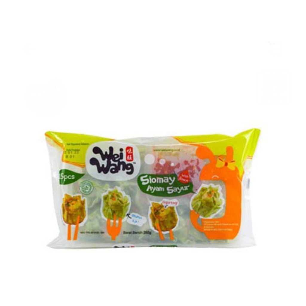 

Wei wang siomay veggie 15 bh 260 gr