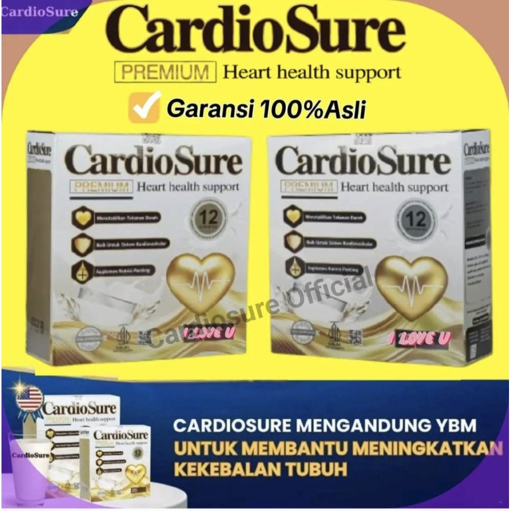 

Cardiosure Paket 2 Box Untuk Kesehatan Jantung Hipertensi Kolestrol Asam Urat