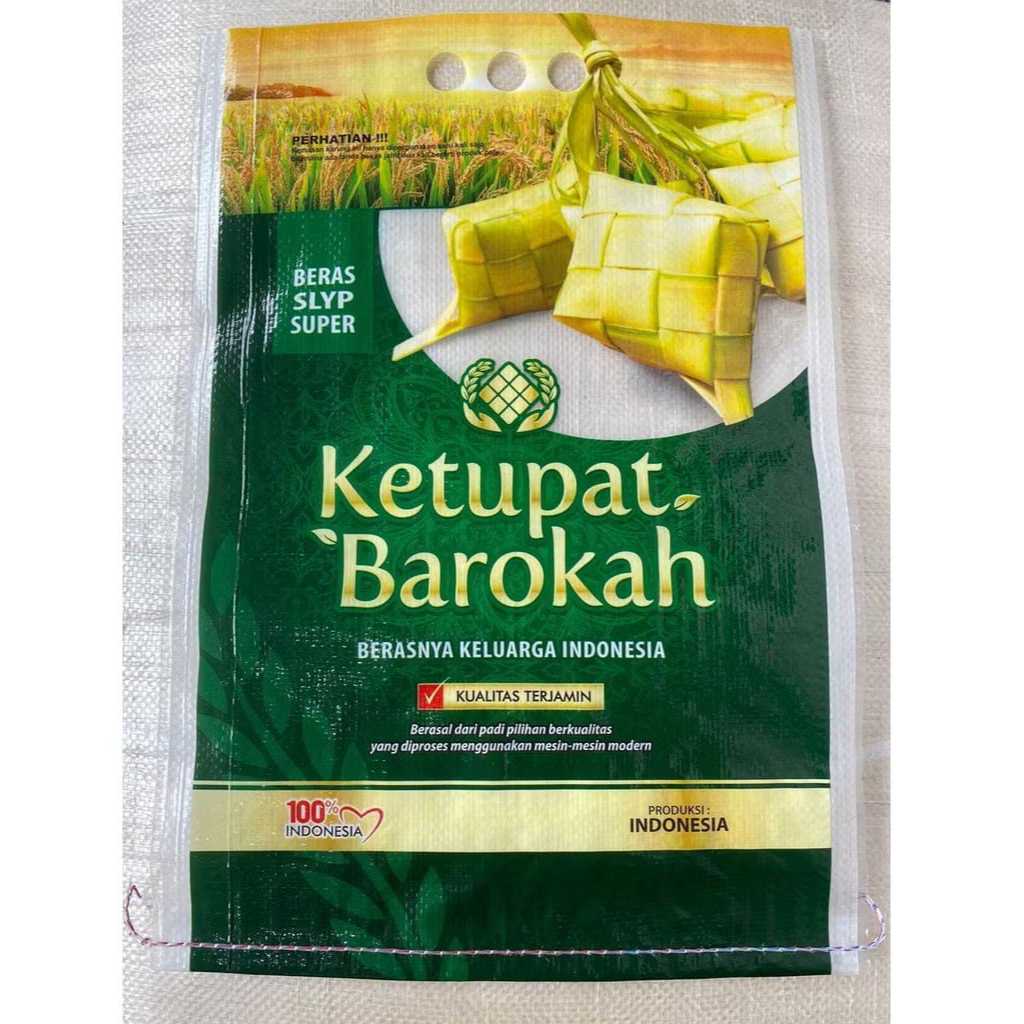

JD.en Karung Beras Cap Ketupat Barokah Karung Laminasi Kemasan 5 Kg