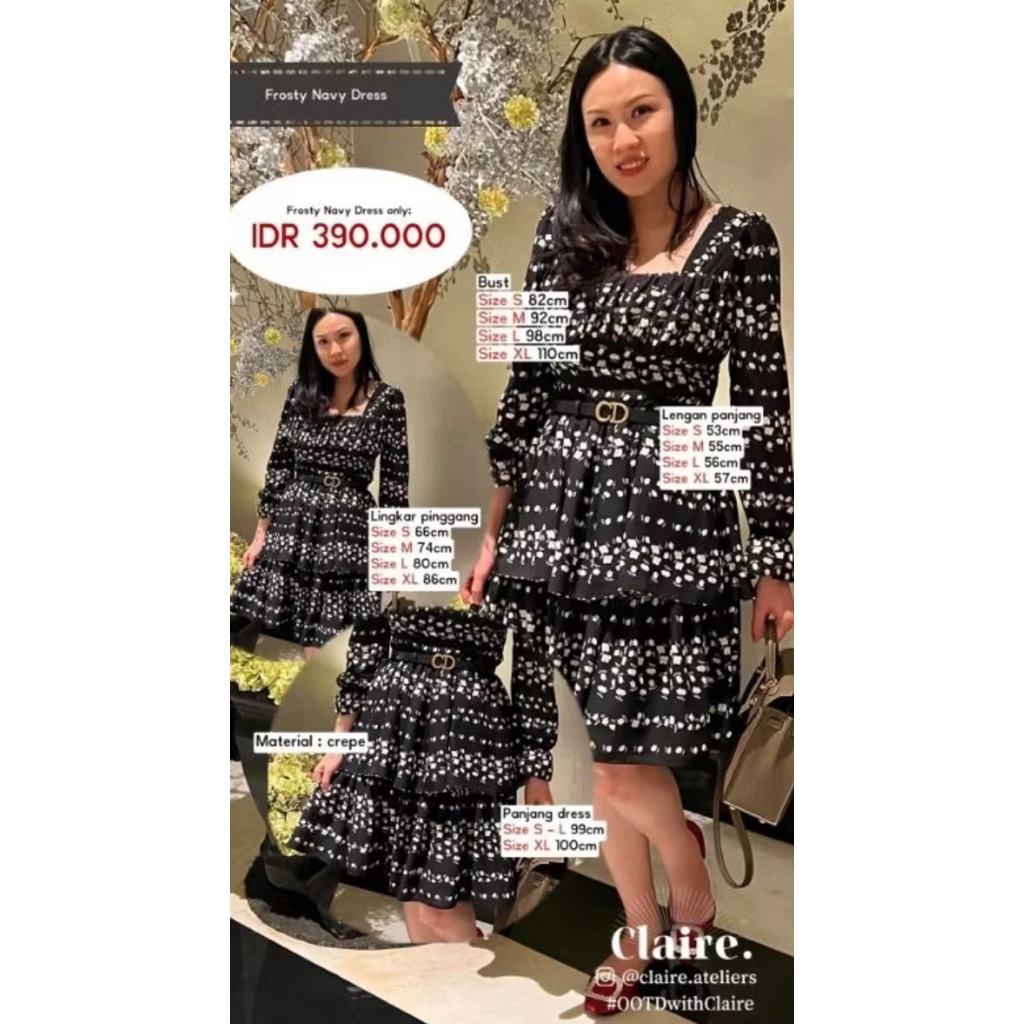 Dress Claire by Cynthia Tan