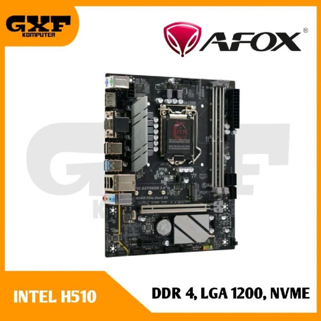 Motherboard AFOX H510 LGA 1200 NVME