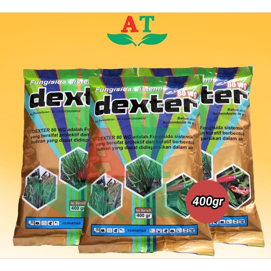 FUNGISIDA DEXTER Karbendazim 80 WG - 400gram