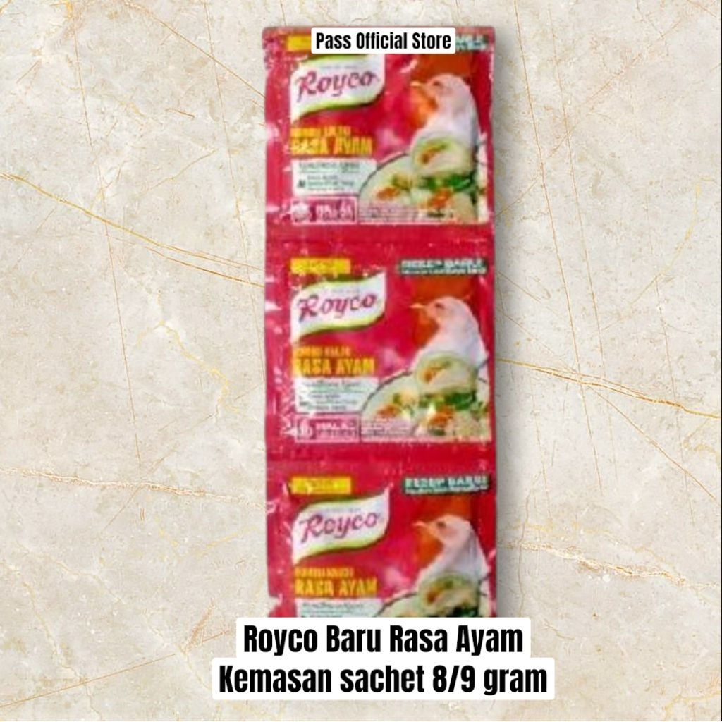 

Royco Kaldu Ayam baru / Royco sachet kaldu ayam 9 gr