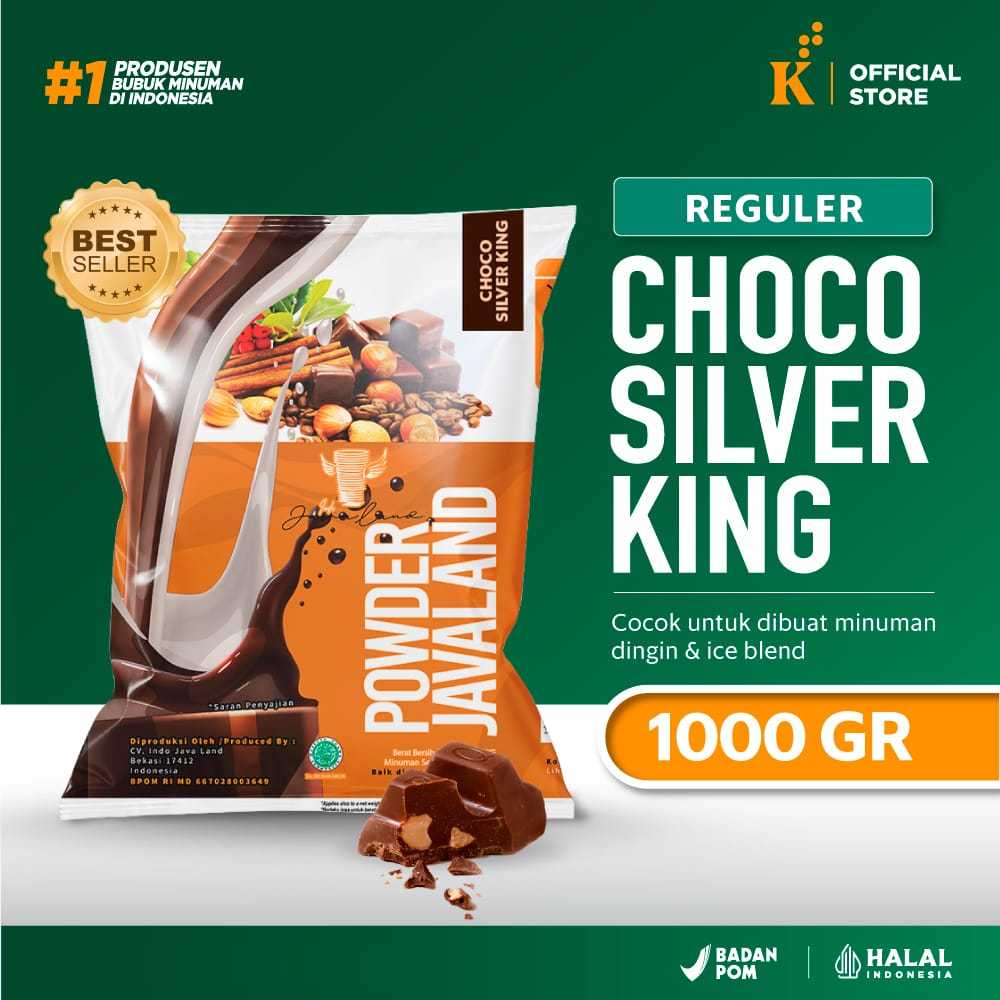 

Bubuk Minuman Bubble Powder Drink Rasa Choco Silverking Javaland 1 kg