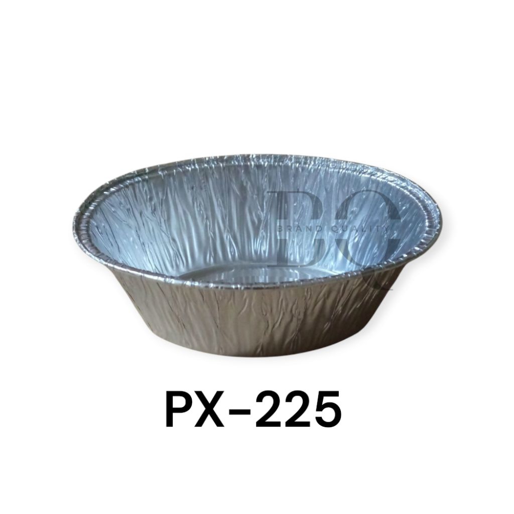 Wadah Alumunium Foil Cup PX 225 / Aluminium Foil PX 225 Oval 225ml